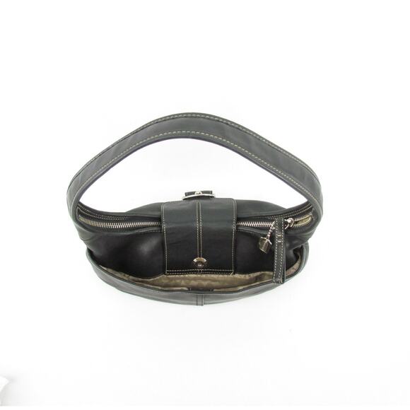 Coach Black Leather Hobo Bag - Picture 5 of 9